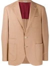 BRUNELLO CUCINELLI WOOL-CASHMERE BLEND SINGLE-BREASTED BLAZER