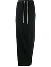 RICK OWENS DRKSHDW Jersey Long Skirt