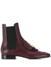 CHLOÉ CHLOÉ C FLAT CHELSEA BOOTS