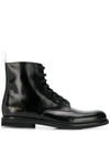 COMMON PROJECTS LACE-UP ANKLE BOOTS