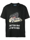 Lost Daze New Ride T-shirt  In Black ,multicolour