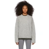 ALEXANDER WANG T ALEXANDERWANG.T GREY TEEPEE SWEATER