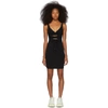 ALEXANDER WANG T BLACK CREPE JERSEY DRESS