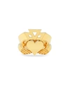 ESTABLISHED JEWELRY 14K YELLOW GOLD CLADDAGH RING,PROD150810200
