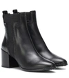 TOD'S LEATHER ANKLE BOOTS,P00410787