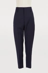 ISABEL MARANT ÉTOILE NOAH VIRGIN WOOL PANTS,18APA0718 18A034E 30MI