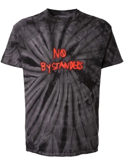 Travis Scott Astroworld 'no Bystanders' T-shirt In Grey ,red