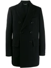 DOLCE & GABBANA SHORT DOUBLE-BREASTED COAT