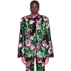 RICHARD QUINN RICHARD QUINN BLACK FLORAL EMBELLISHED JACKET