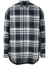 JUUNJ CHECK PRINT SHIRT