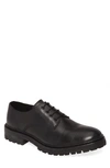 Allsaints Men's Jarred Lug-sole Oxfords In Black