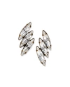 AUDEN VIVIAN 3-CRYSTAL STUD EARRINGS,PROD224160666