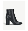 GIANVITO ROSSI ROLLING 85 LEATHER HEELED ANKLE BOOTS