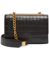 DKNY COOPER LEATHER FLAP CROSSBODY, CREATED FOR MACY'S