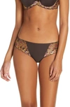 Wacoal La Femme Bikini In Chocolate Plum