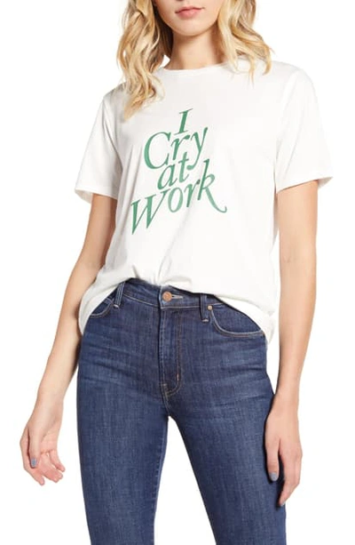 BANDO BAN. DO I CRY AT WORK TEE CTCRYWORK