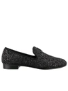 GIUSEPPE ZANOTTI KEVIN GLITTER LOAFERS,11042185