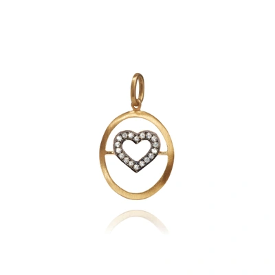 Annoushka Mythology Heart Pendant In Gold