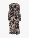 ZIMMERMANN ZIMMERMANN MIDNIGHT WISTERIA FLORAL MIDI DRESS,6901DSAB13927409