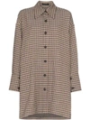 LOW CLASSIC CHECKED OVERSIZED SHIRT