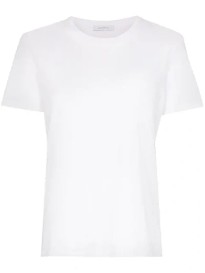 Ninety Percent Classic Crewneck Cotton T-shirt In White