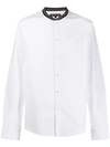 MICHAEL KORS STRIPED COLLAR SHIRT