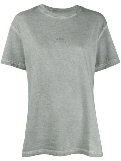 A-cold-wall* Printed Logo T-shirt - 灰色 In Grey