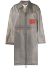 A-COLD-WALL* SHEER MAC RAINCOAT