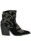 TWINSET STUDDED BOOTS