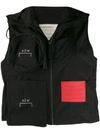 A-COLD-WALL* CROPPED ZIPPED GILET