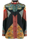 ETRO PAISLEY PRINT BUTTON SHIRT