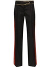 PACO RABANNE CONTRAST-STRIPE TAILORED TROUSERS