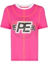 P.E NATION DOUBLE DRIBBLE LOGO T-SHIRT