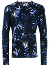 MICHAEL KORS LEAF PRINT SWEATSHIRT