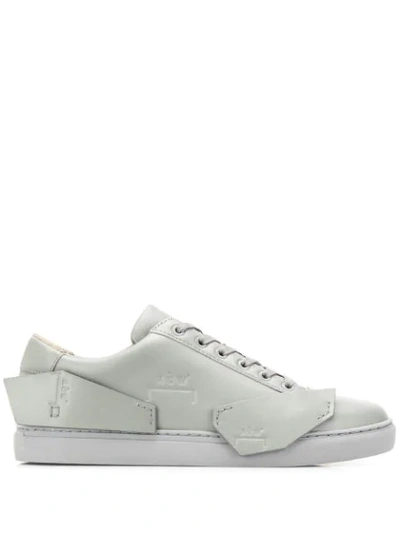 A-cold-wall* Multi-panel Low-top Sneakers In Grey