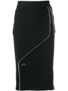A-COLD-WALL* FITTED LOGO MIDI SKIRT