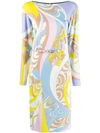 EMILIO PUCCI HANAMI PRINT DRESS