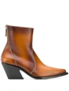 GIVENCHY WESTERN-STYLE ANKLE BOOTS