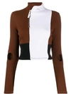 A-COLD-WALL* COLOUR BLOCK RIBBED TOP
