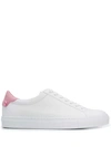 GIVENCHY GIVENCHY LOW LACE-UP SNEAKERS - 白色