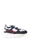 Versace Chain Reaction 2 Sneakers In Nero