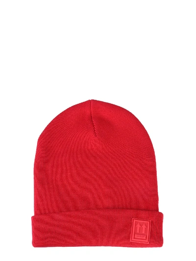 Off-white Red Wool Hat