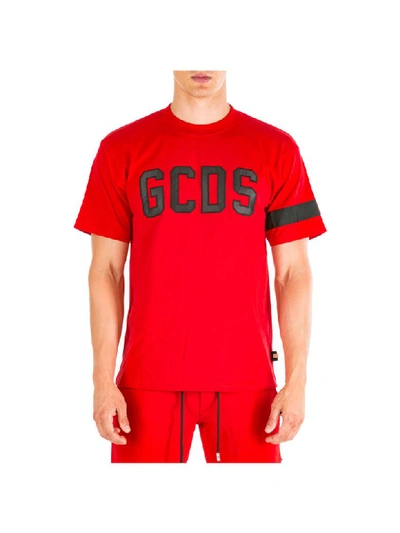 Gcds Ladybug Baroque T-shirt In Rosso
