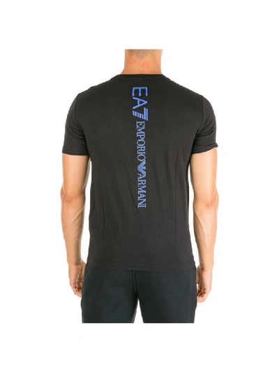 Ea7 Emporio Armani  Medusa T-shirt In Black