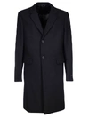 PRADA SINGLE BREASTED TWO-BUTTONED LONG COAT,UC420D 1UPM F0002