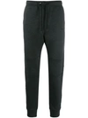 FENDI PANELLED TAPERED TRACK TROUSERS