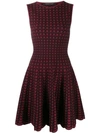 ANTONINO VALENTI ANTONINO VALENTI DILETTA SKATER DRESS - 红色