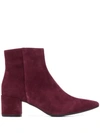 HOGL POINTED-TOE ANKLE BOOTS