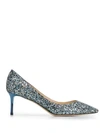 JIMMY CHOO JIMMY CHOO ROMY 60 PUMPS - 蓝色