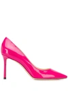 JIMMY CHOO JIMMY CHOO ROMY 85 PUMPS - 粉色